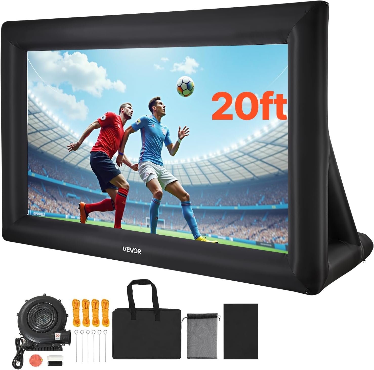 VEVOR 20ft Inflatable Projector Screen