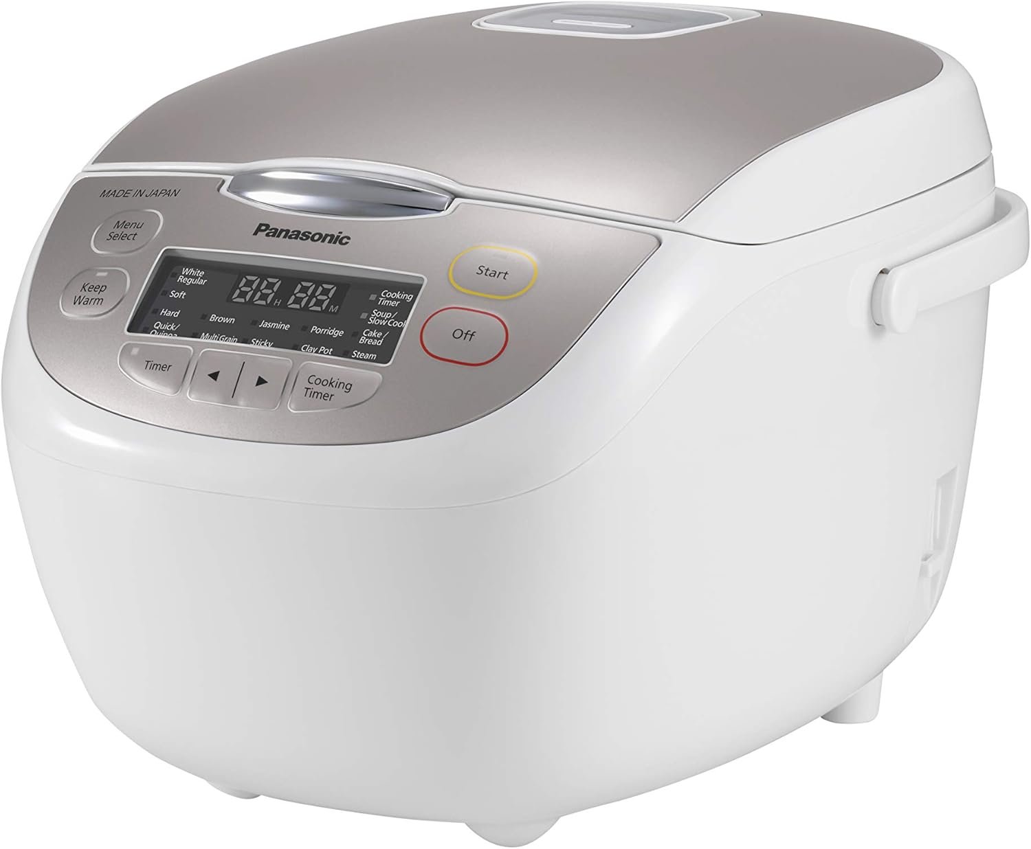 Panasonic 5-Cup Stainless Steel Rice Cooker